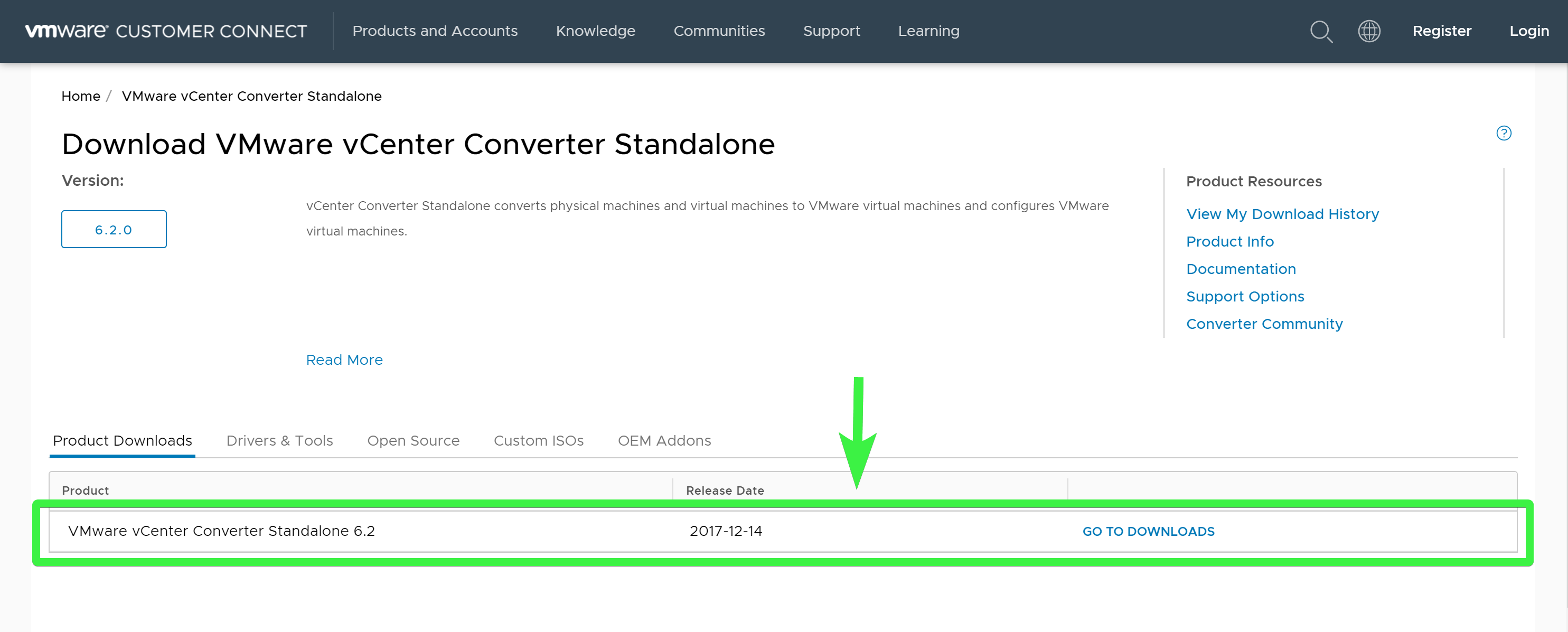 vmware vcenter converter linux