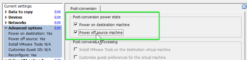 Advanced Configuration Options - Networking