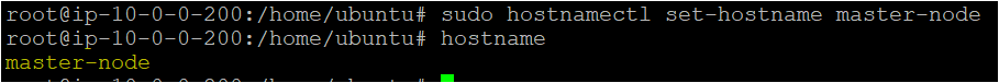 Updating the hostname