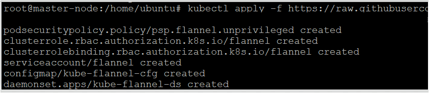 Establishing the Network connectivity between two MASTER AND WORKER