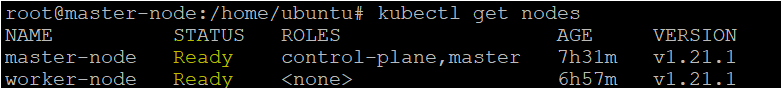 verify both nodes