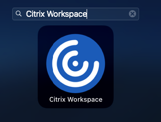 Searching for Workspace app in Launchpad