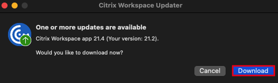 Upgrading Citrix Workspace for Mac