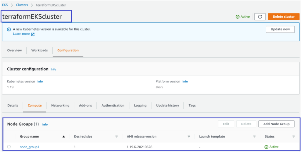 Harnessing terraform eks module to create eks cluster