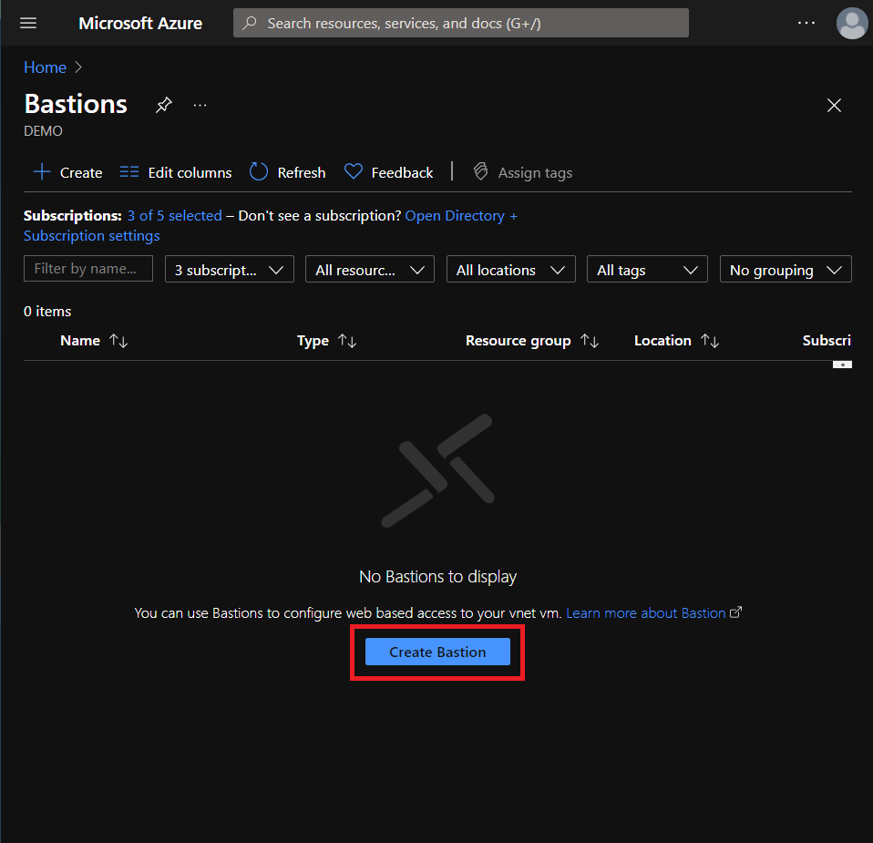 azure bastion conditional access