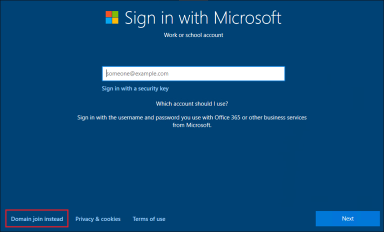 adding local account windows 10