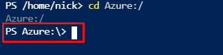 Accessing Azure Drive