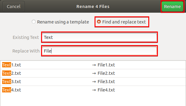 Replacing Texts in File Names