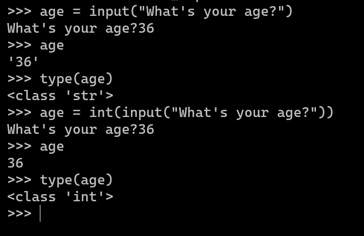 Input accept. Input Python.