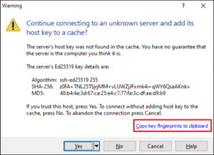 Activate PowerShell SFTP to Transfer Files
