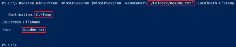 Activate PowerShell SFTP to Transfer Files
