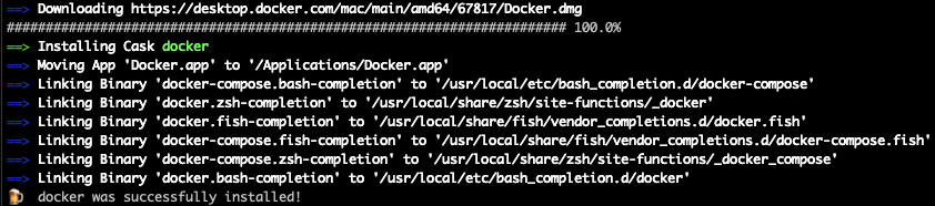 install docker mac via homebrew