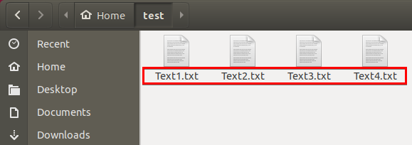 Verifying File Names Changed to "Text" with Incrementing Num