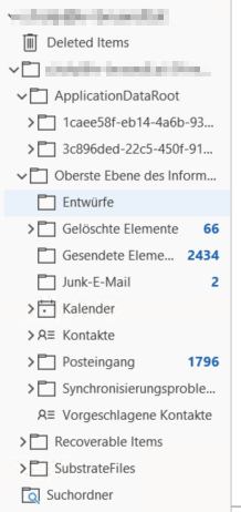 Loading Data File (PST - File) in Outlook