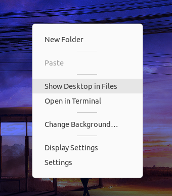 Opening File Manager 