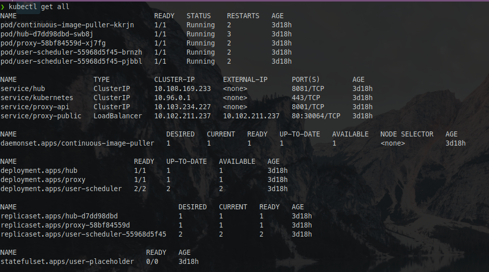 Listing Existing Kubernetes Resources