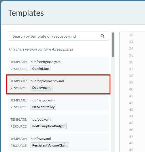 Selecting a Template 