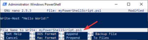 How to Edit Files with a Real PowerShell Text Editor