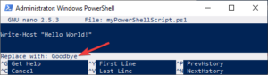 How to Edit Files with a Real PowerShell Text Editor