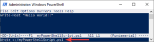 How to Edit Files with a Real PowerShell Text Editor