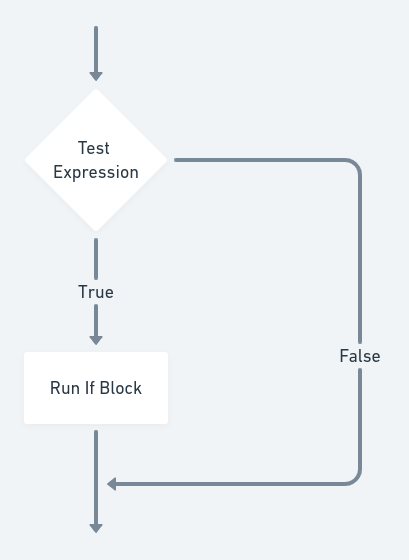 Testing a single condition with if 