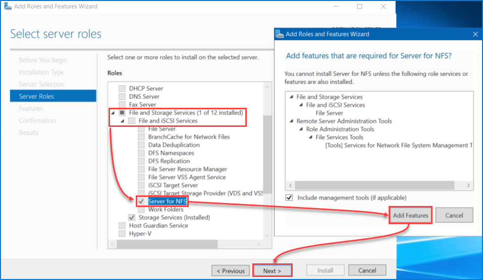 How To Set Up an NFS Server on Windows Server 2012