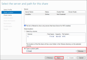 How To Configure an NFS Server Windows Installation