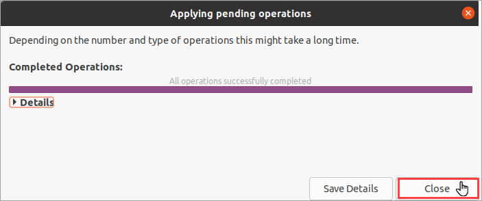 Applying Pending Operations