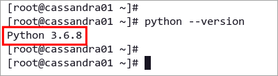 Checking the Python version