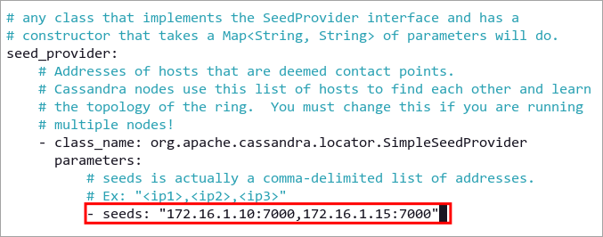 Add node/server to the Apache Cassandra cluster