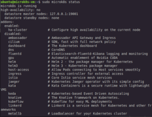 Microk8s ubuntu что это