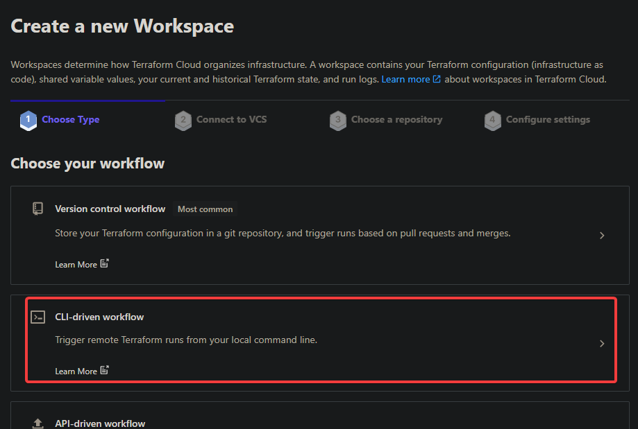 Choosing your workflow