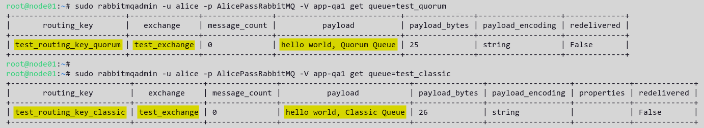 Retrieving messages from queues