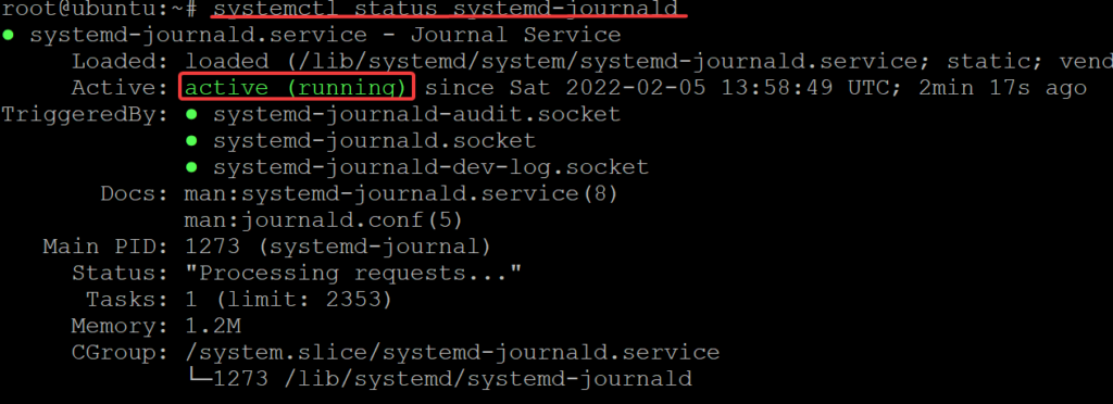 Systemd journald грузит процессор