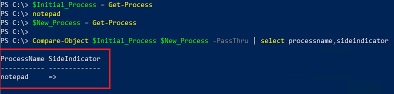 Identifying New Processes on Local PC