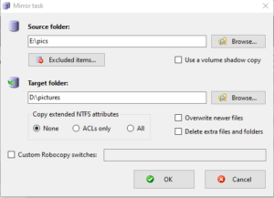 Robocopy GUIs: Driving Robocopy with the Mouse