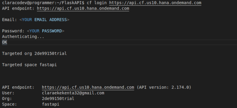How to Deploy a Flask Web Server on Cloud Foundry