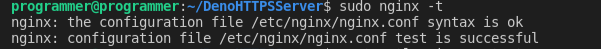 Testing NGINX Configuration