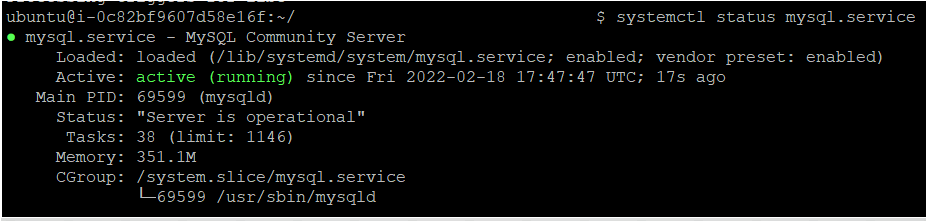 Verify if MySQL is Successfully Installed