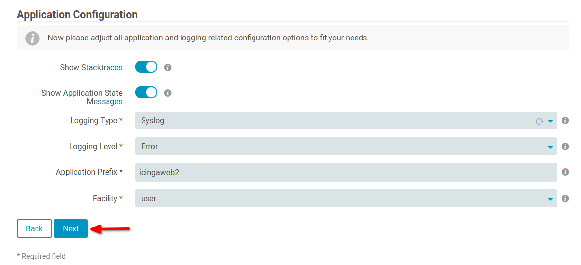 Setting up Logs