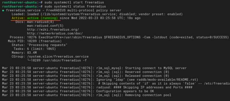 Managing FreeRADIUS Deployment with daloRADIUS