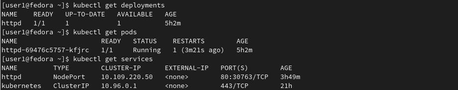 Confirming the Cluster Configuration is Restored on Restart