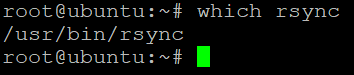 Verifying rsync Command