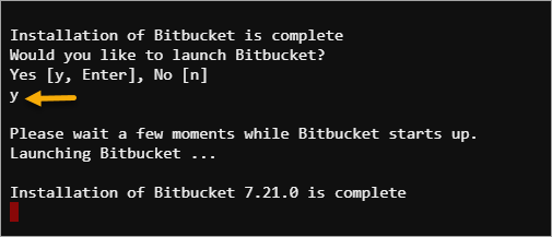 Launching Bitbucket