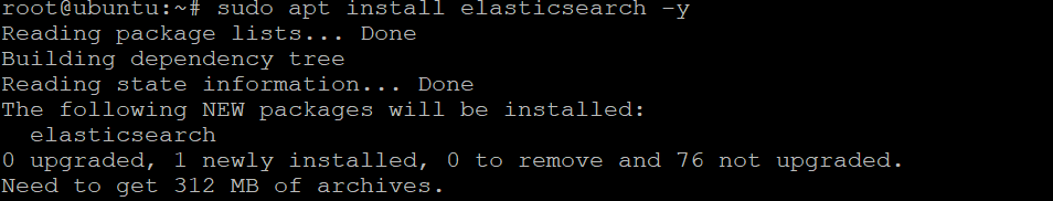 Install Elasticsearch on Ubuntu