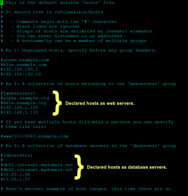 ansible hosts file location mac