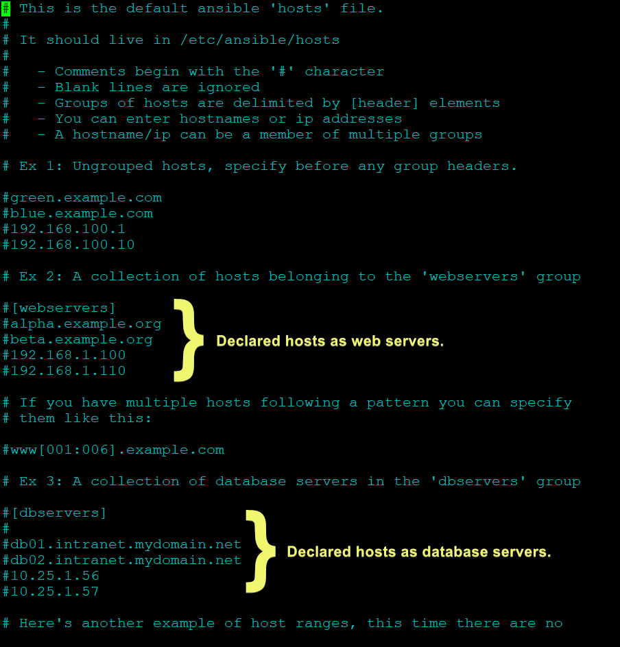 Discovering The Ansible Hosts File