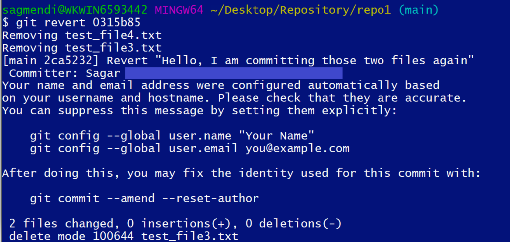 Remove Commit Message Git Save the Day With Git and Remove From Commit History