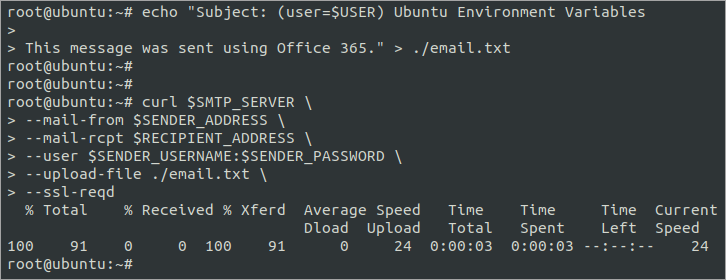 Retrieving SMTP server details from the global environment variables