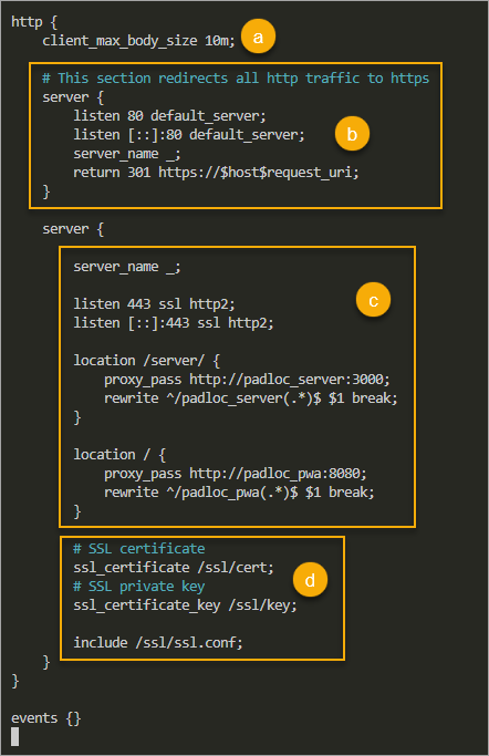 Configuring NGINX